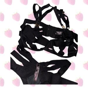 Victorias Secret Luxe Banded Demi Set